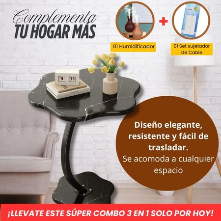 NUEVA MESA VERSATIL PREMIUM + SUJETADOR DE CABLES + HUMIDIFICADOR MADERA
