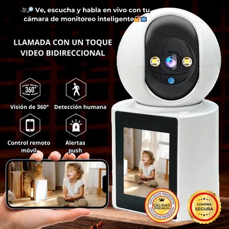 NUEVA CÁMARA DE SEGURIDAD CON PANTALLA 2025