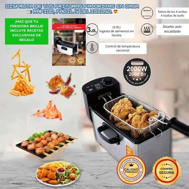 NUEVA FREIDORA ELECTRICA PREMIUM