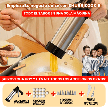 NUEVA MÁQUINA CHURRICOOKIE 2026