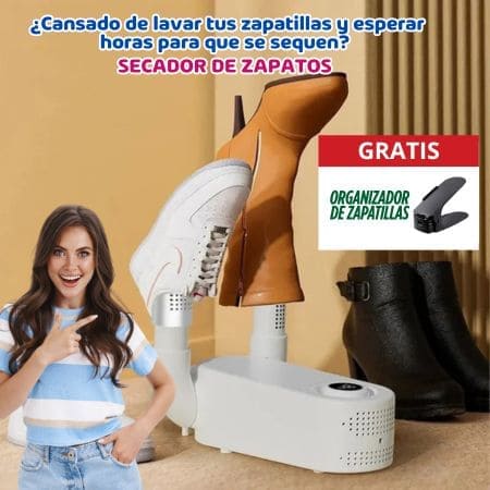 NUEVO COMBO ZAPATILLAS LIMPIAS (SECADOR ZAPATOS + ORGANIZADOR ZAPATILLAS)
