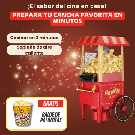 NUEVA MÁQUINA DE PALOMITA DE MAIZ