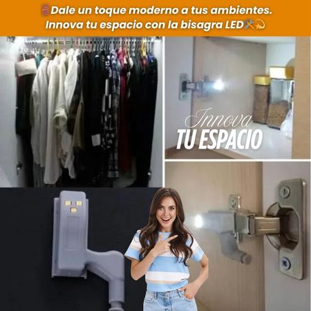 NUEVAS BISAGRA LED SMART 2025