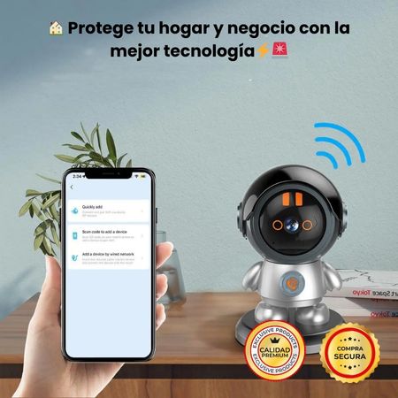 NUEVO CAMARA DE SEGURIDAD ASTROANUTA 2025