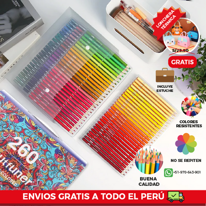 NUEVOS COLORES PROFESIONALES DE 260 PIEZAS